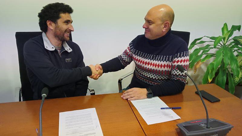 Imagen Renovado el convenio entre la Comarca de Sobrarbe y la Escuela deportiva Sobrarbe
