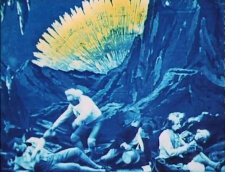 Segundo de Chomón. Excursión a la Luna (Excursion dans la Lune), 1908. Francia. Proyección, 7 min, sin sonido