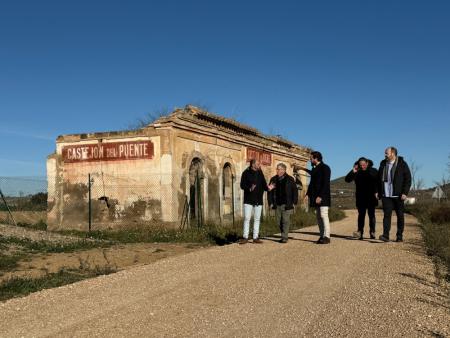 La DPH financia la rehabilitación de la antigua estación de tren de Castejón del Puente para convertirla en área de servicio del camino...
