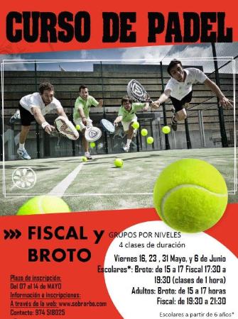 Imagen Curso de padel