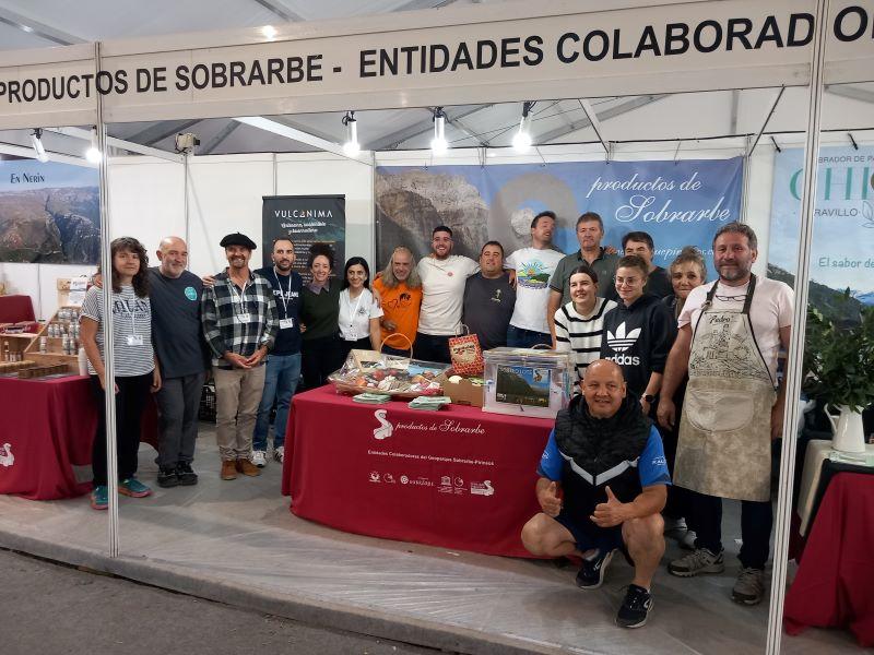 Imagen Los productores del Geoparque, en la Expoferia de Sobrarbe