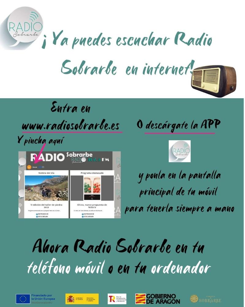 Imagen Escucha Radio Sobrarbe en tu teléfono móvil