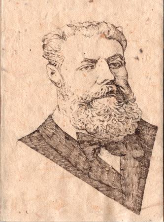 Joaquín Costa. Ilustración de Javier Sáez Castán
