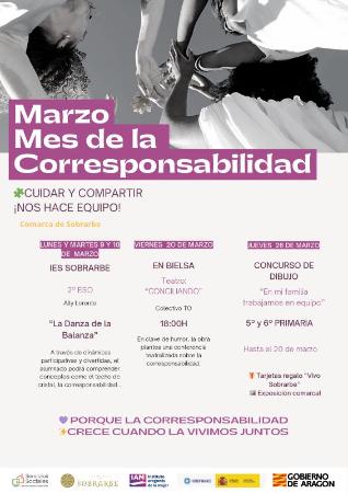 Imagen Marzo, mes de la corresponsabilidad en Sobrarbe