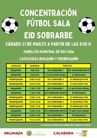 Imagen Concentración de fútbol sala
