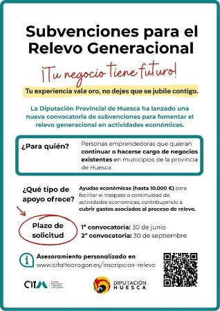 Imagen Convocatoria de Subvenciones para el Relevo Generacional en la Provincia...