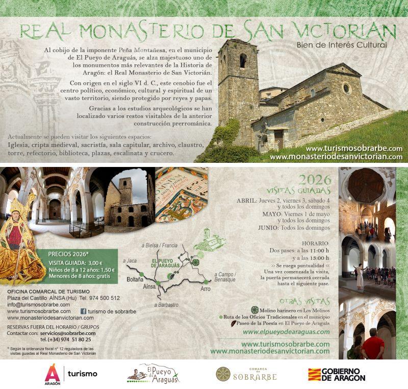 Imagen Vuelven las visitas guiadas al Real Monasterio de San Victorián a partir del 2 de abril