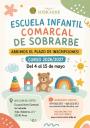 Imagen Abiertas las preinscripciones de la escuela infantil comarcal