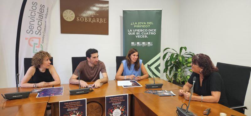 Imagen Sobrarbe presenta una guía práctica para promover unas fiestas más seguras, igualitarias y saludables