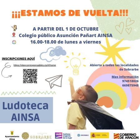 Imagen Vuelve la ludoteca infantil a Aínsa
